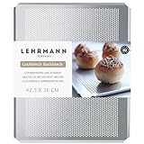 LEHRMANN Backblech 42,5 x 36 cm Baguetteblech Lochblech...