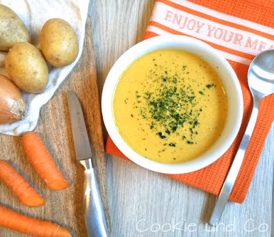 Kartoffel-Möhren-Cremesuppe mit Thermomix