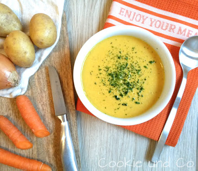 Kartoffel Mohren Cremesuppe Mit Thermomix Cookie Und Co