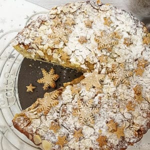 Weihnachtliche Bratapfeltarte