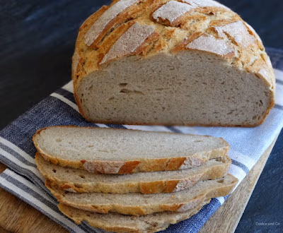 Schnelles und einfaches Bauernbrot