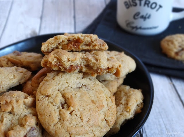 Saltet Peanuts Toffee Cookies