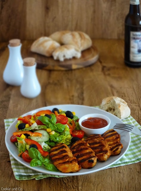 Selbstgemachte Grillmarinade für zartes Fleisch.