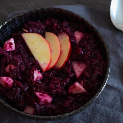 Apfelrotkohl selber machen wie bei Oma, das beste klassische Rezept.