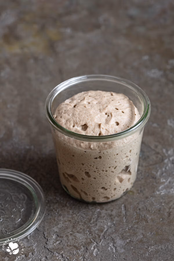 reifer Roggensauerteig