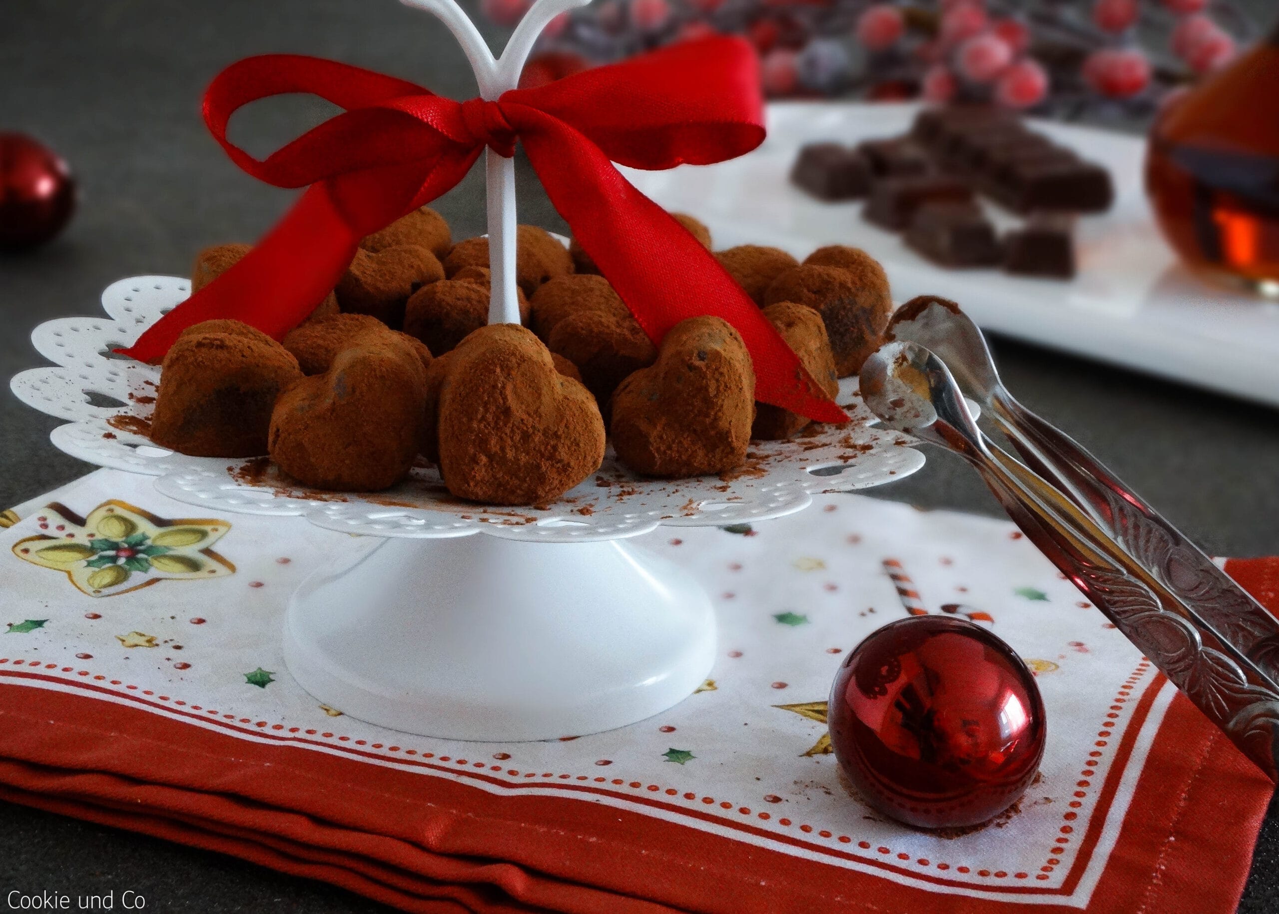 Einfaches Rezept für Amaretto-Trüffel