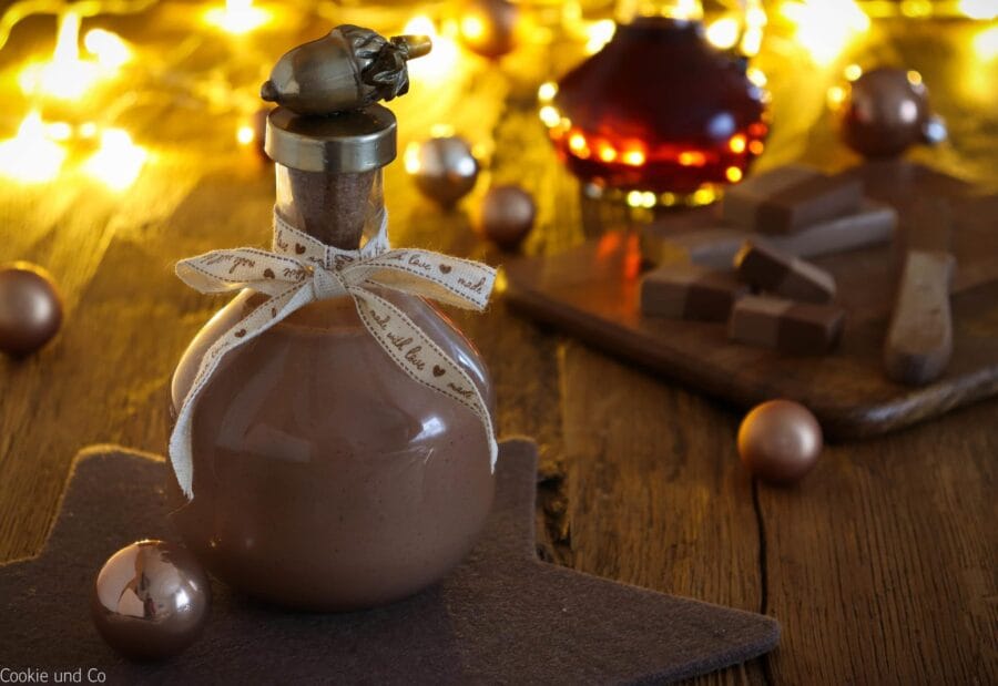 Selbst gemachter Lebkuchenlikör.