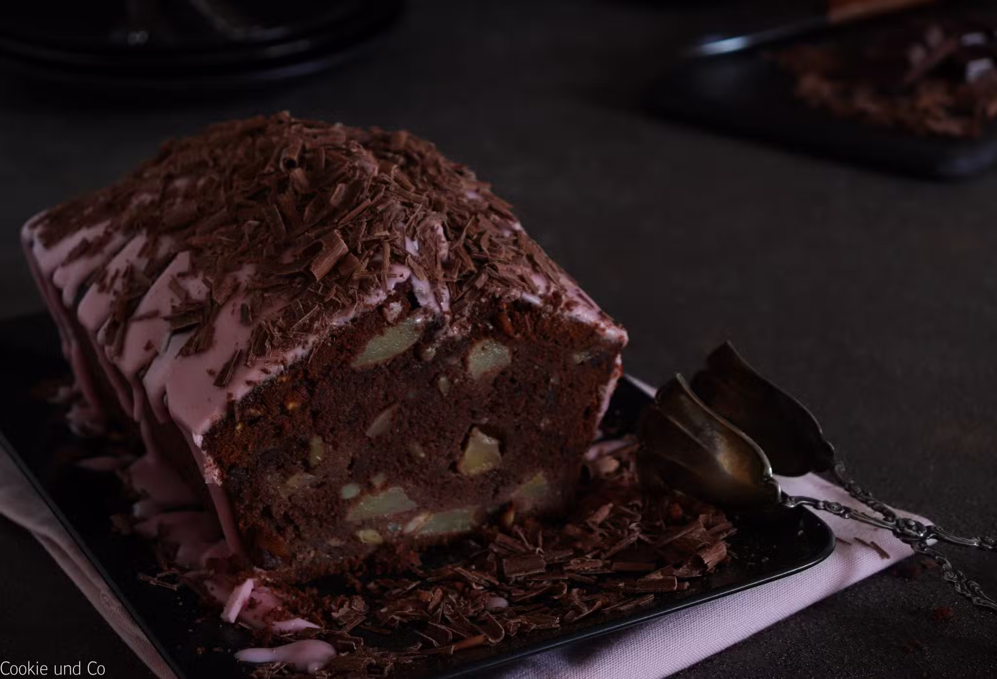 Schoko-Birnen-Kuchen