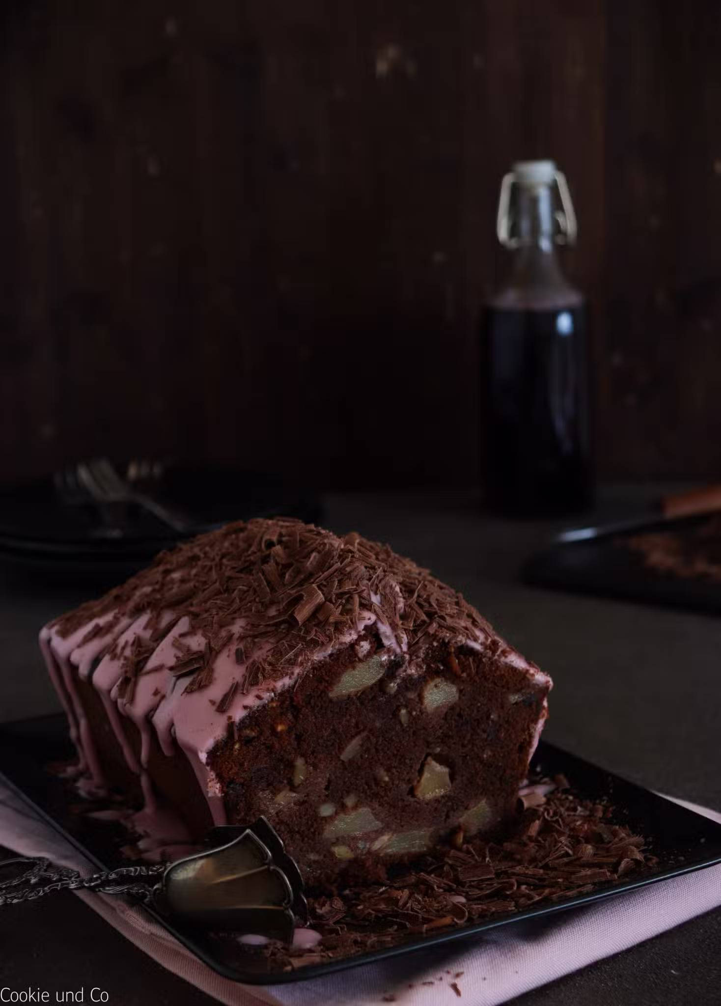 Schoko-Birnen-Kuchen