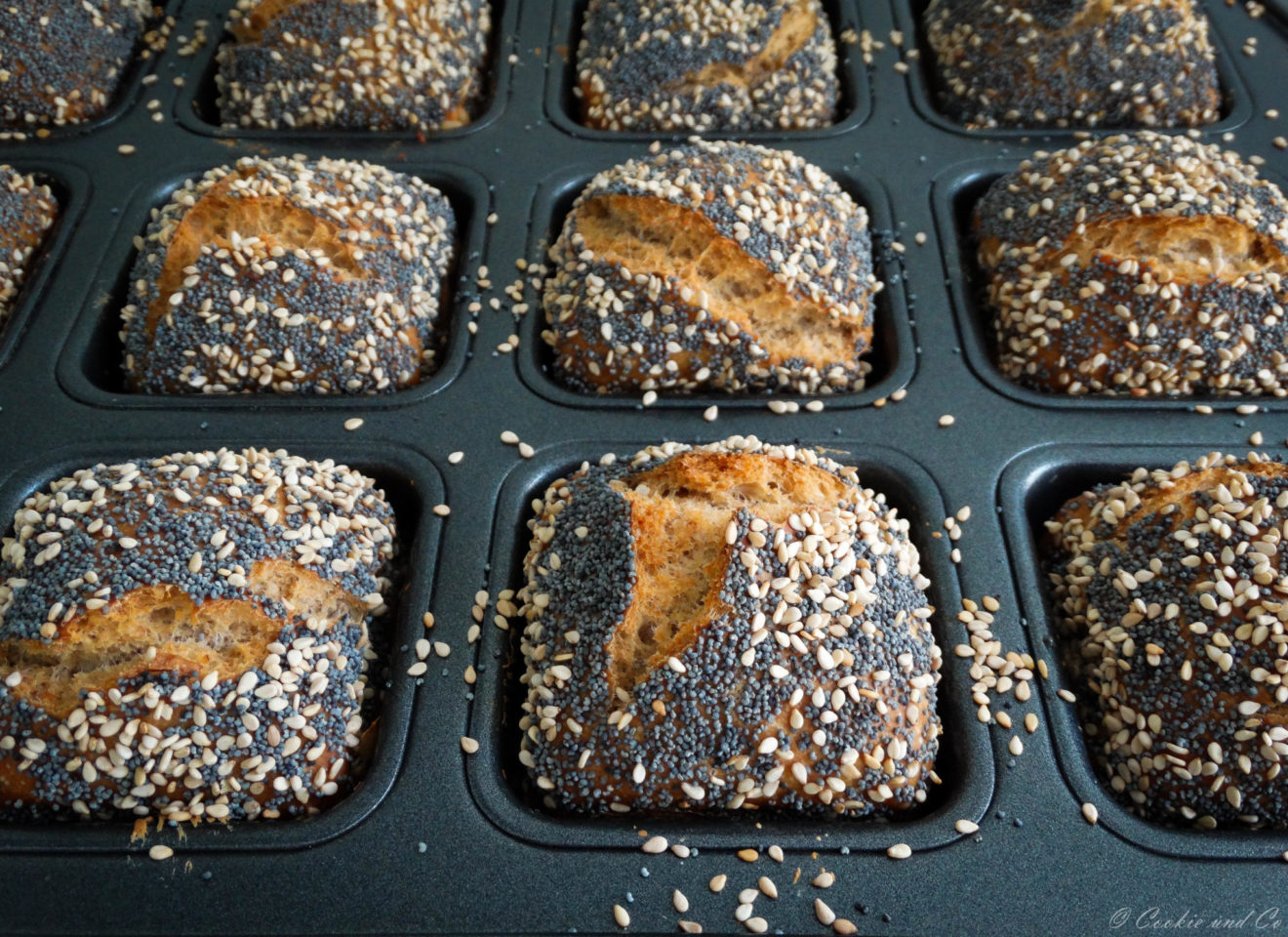 Kleine Weltmeisterbrötchen über Nacht