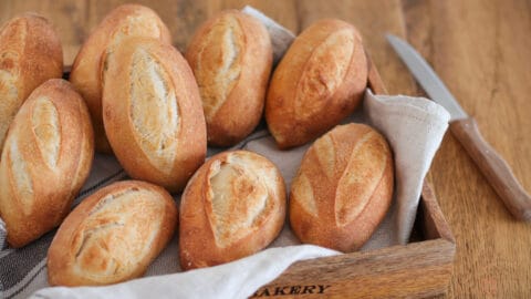 Brötchen mit Hefewasser