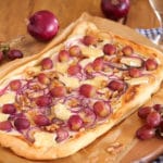 Flammkuchen mit Ziegenkäse