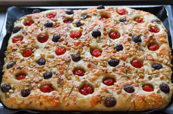 Schnelle Foccacia