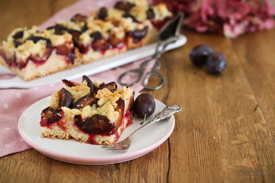 Zwetschgenkuchen mit Streusel