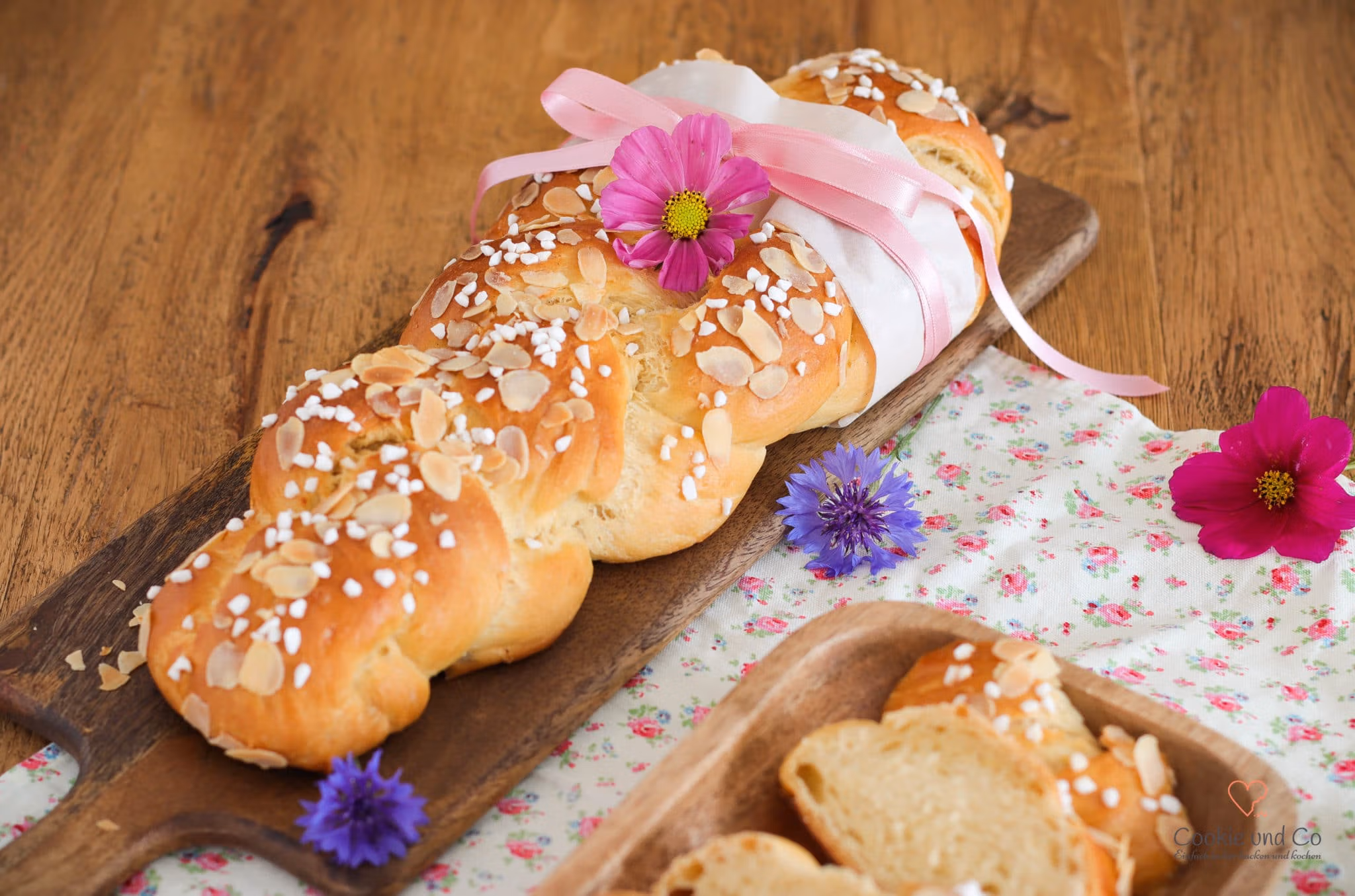 Fluffiger Hefezopf selbst gemacht