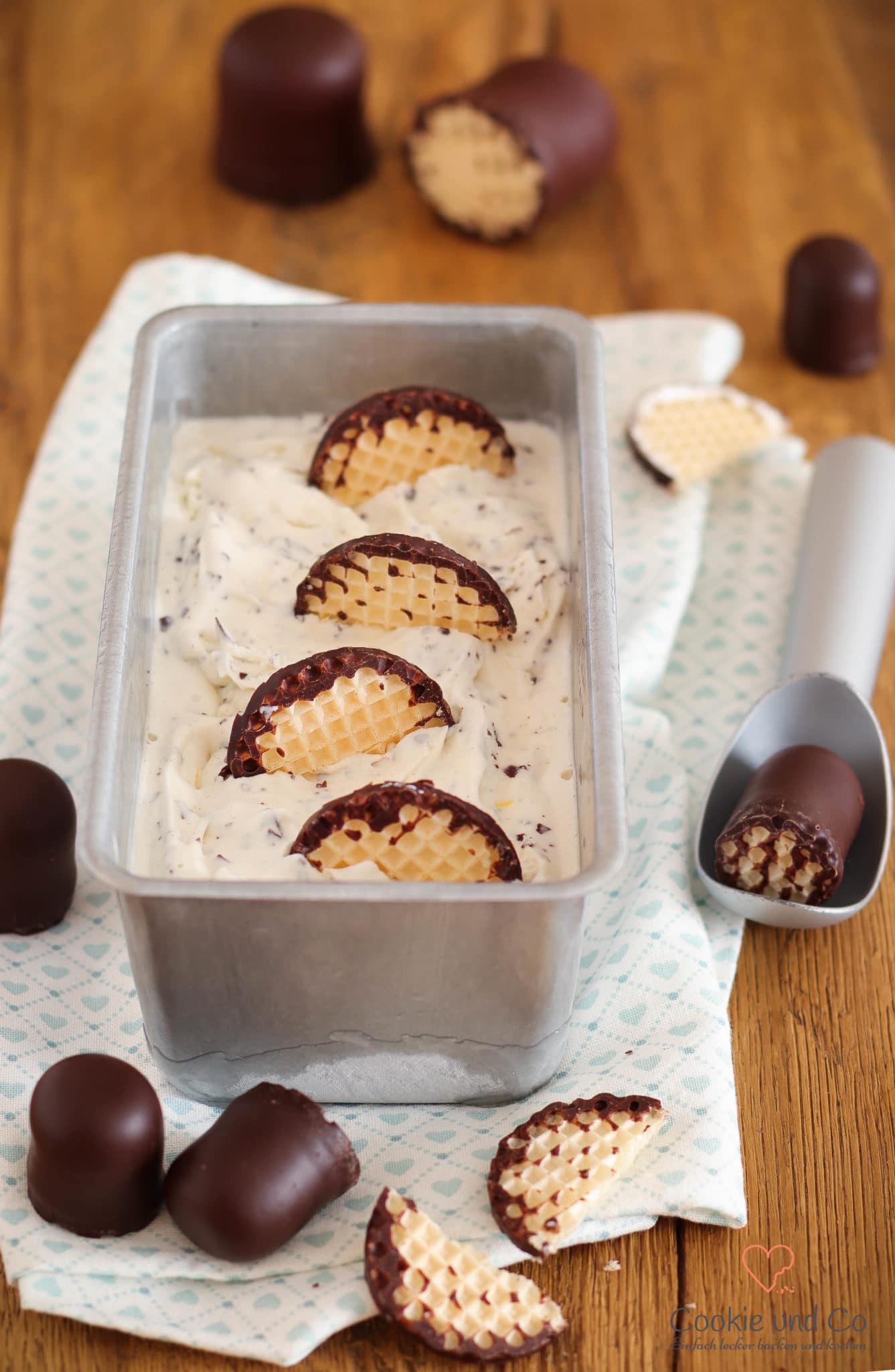 Schokokuss-Stracciatella-Eis