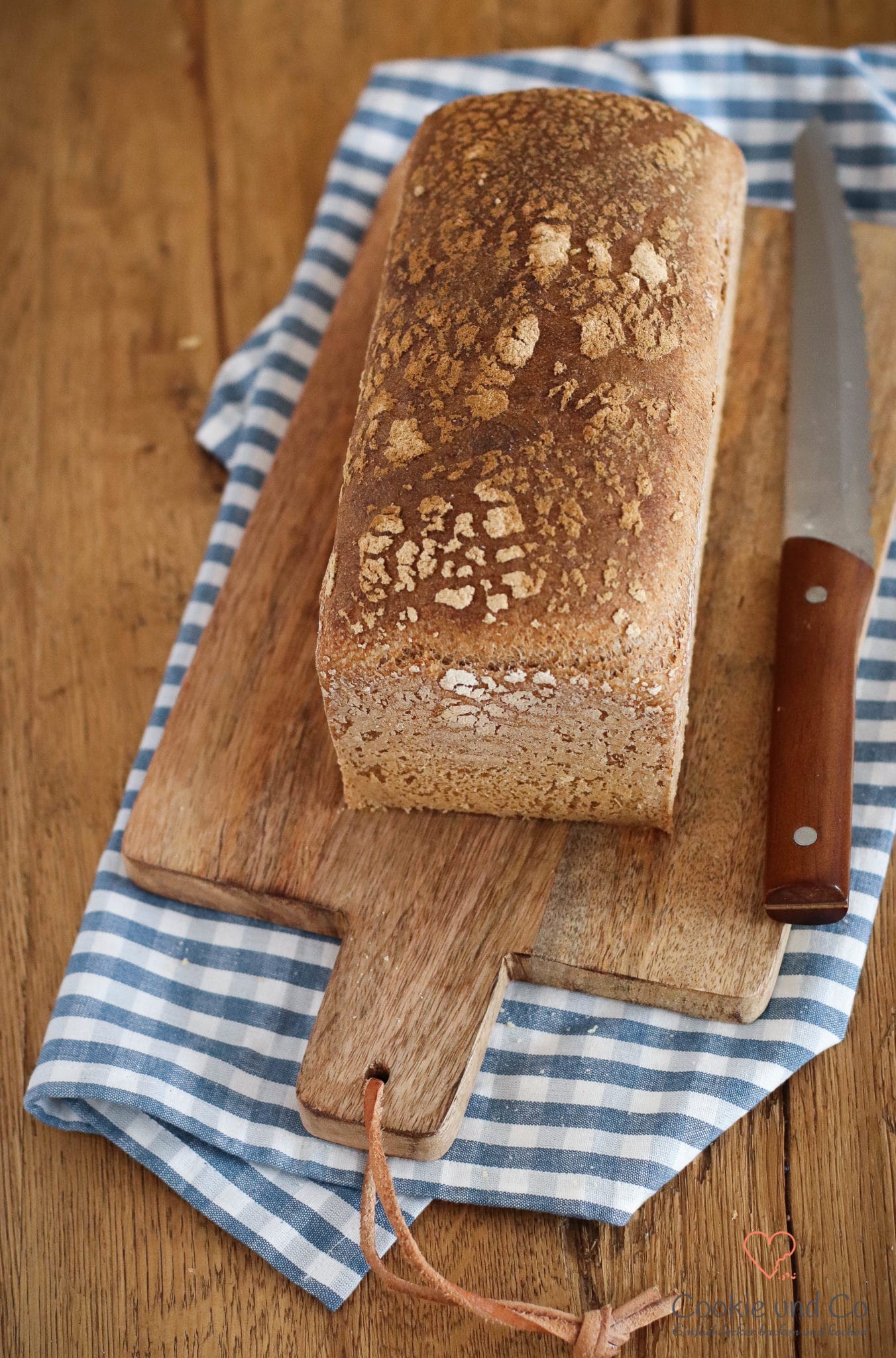 Einfaches Brot mit Malzbier