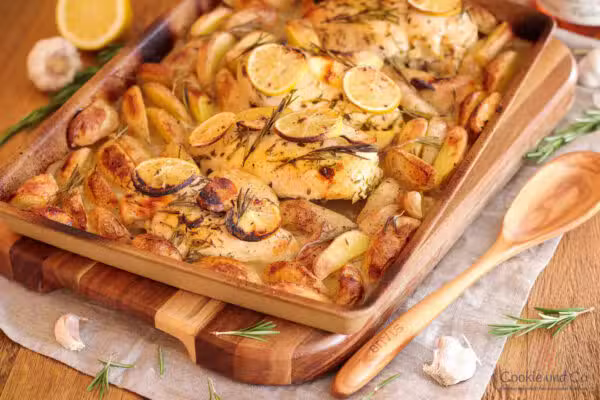 Zitronen-Huhn mit Honig