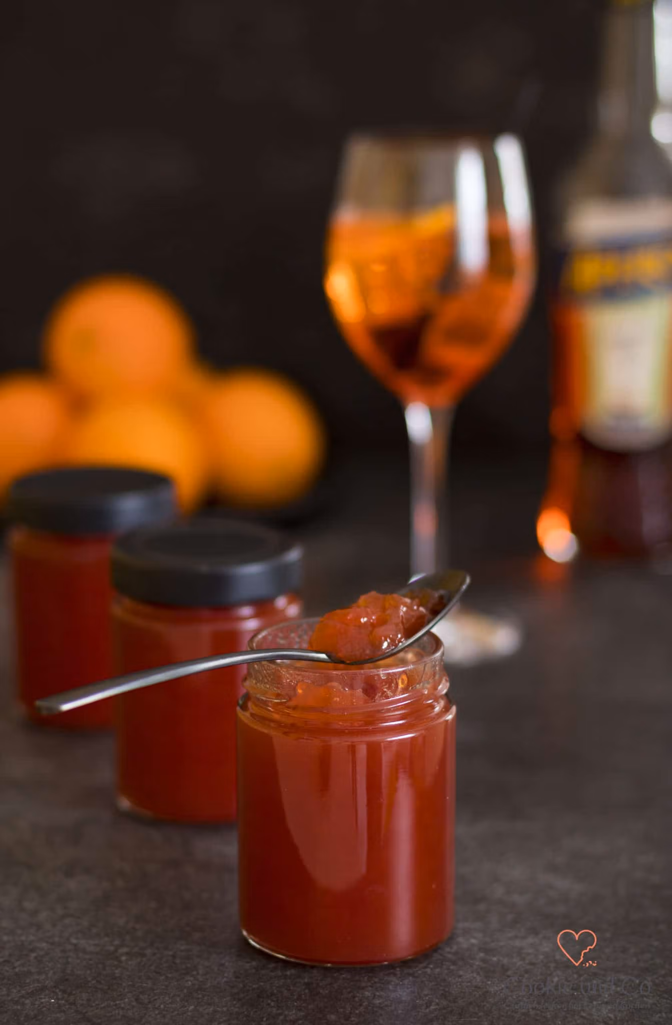 Rezept für Aperol-Orangen-Gelee