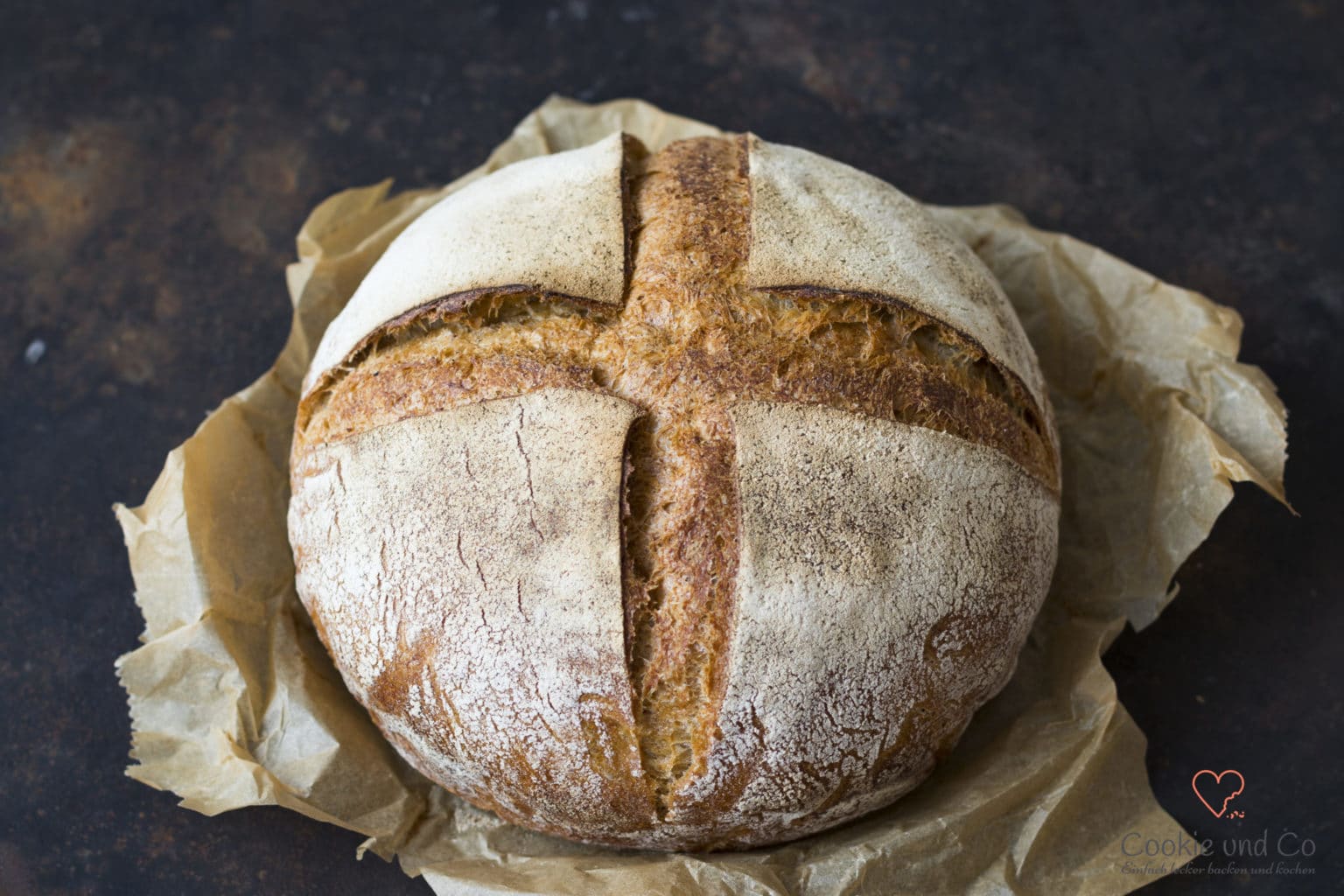 Kornkruste mit Lievito Madre (mit & ohne Saaten)