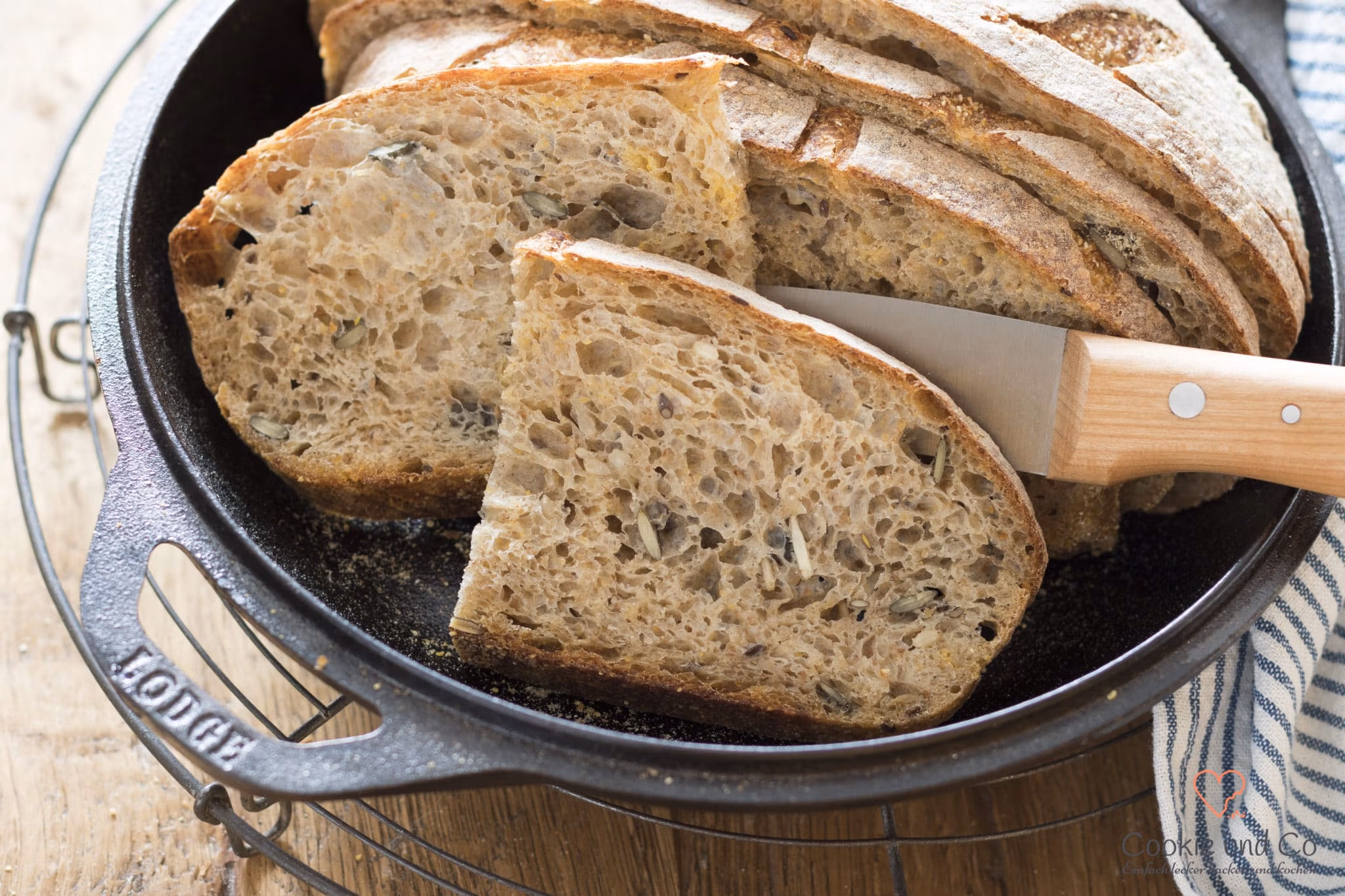 Saatenkruste über Nacht