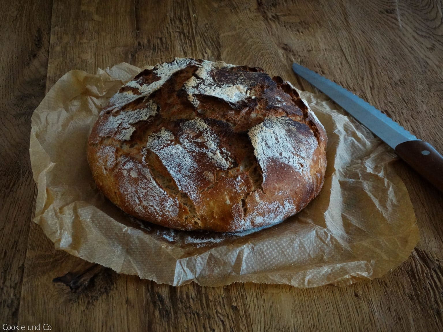 Einfaches Brot Ohne Kneten Mit Hefewasser (hefefrei)