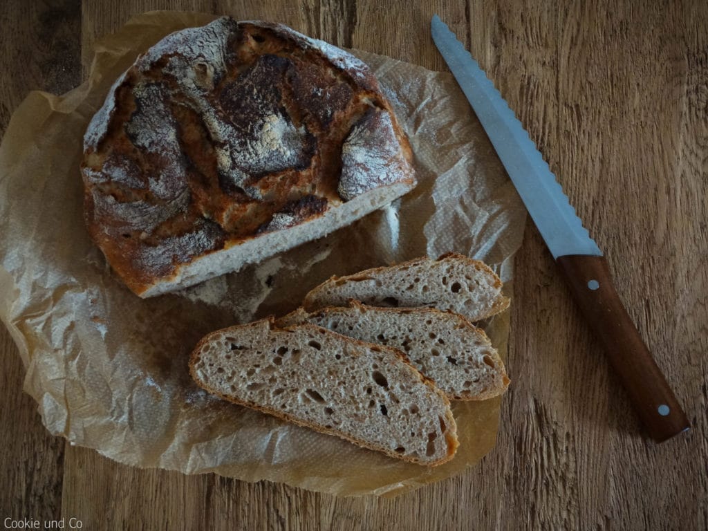 Einfaches Brot Ohne Kneten Mit Hefewasser (hefefrei)