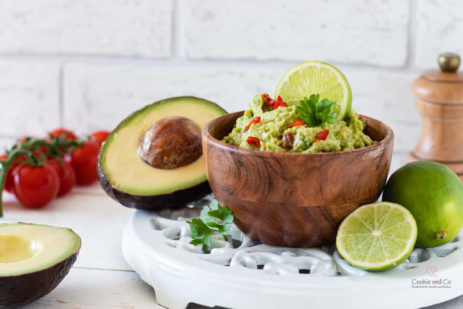 Rezept für Guacamole (Avocado-Creme)