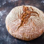 No knead Weizenmischbrot