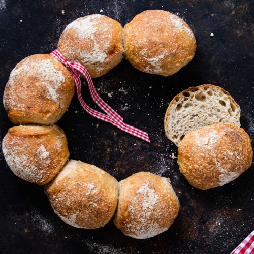 Bürli mit Sauerteig (nach schweizer Art) | Cookie und Co