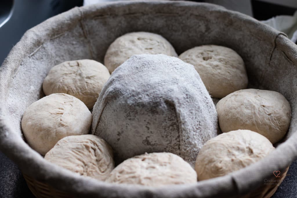 Teiglinge für Bürlis mit Sauerteig