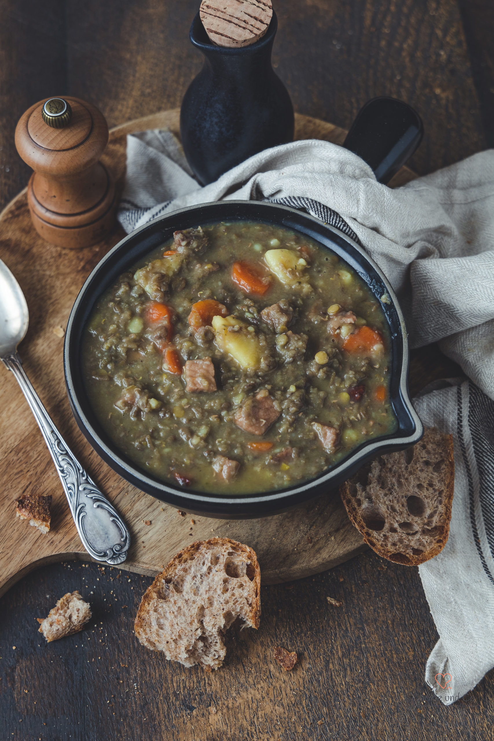 Linsensuppe Wie Von Oma Deftig Lecker Cookie Und Co