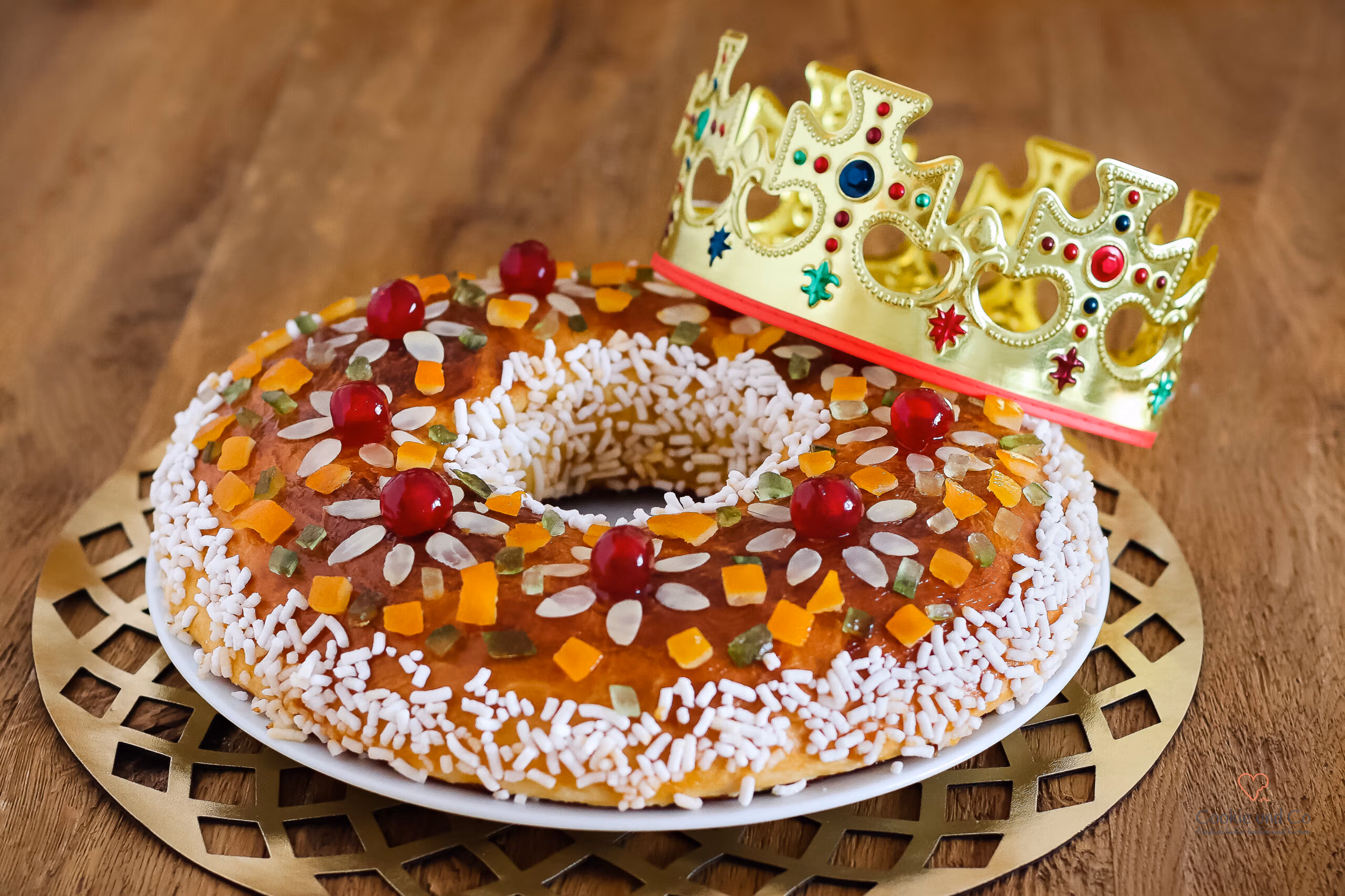 Brioche des Rois – Dreikönigskuchen