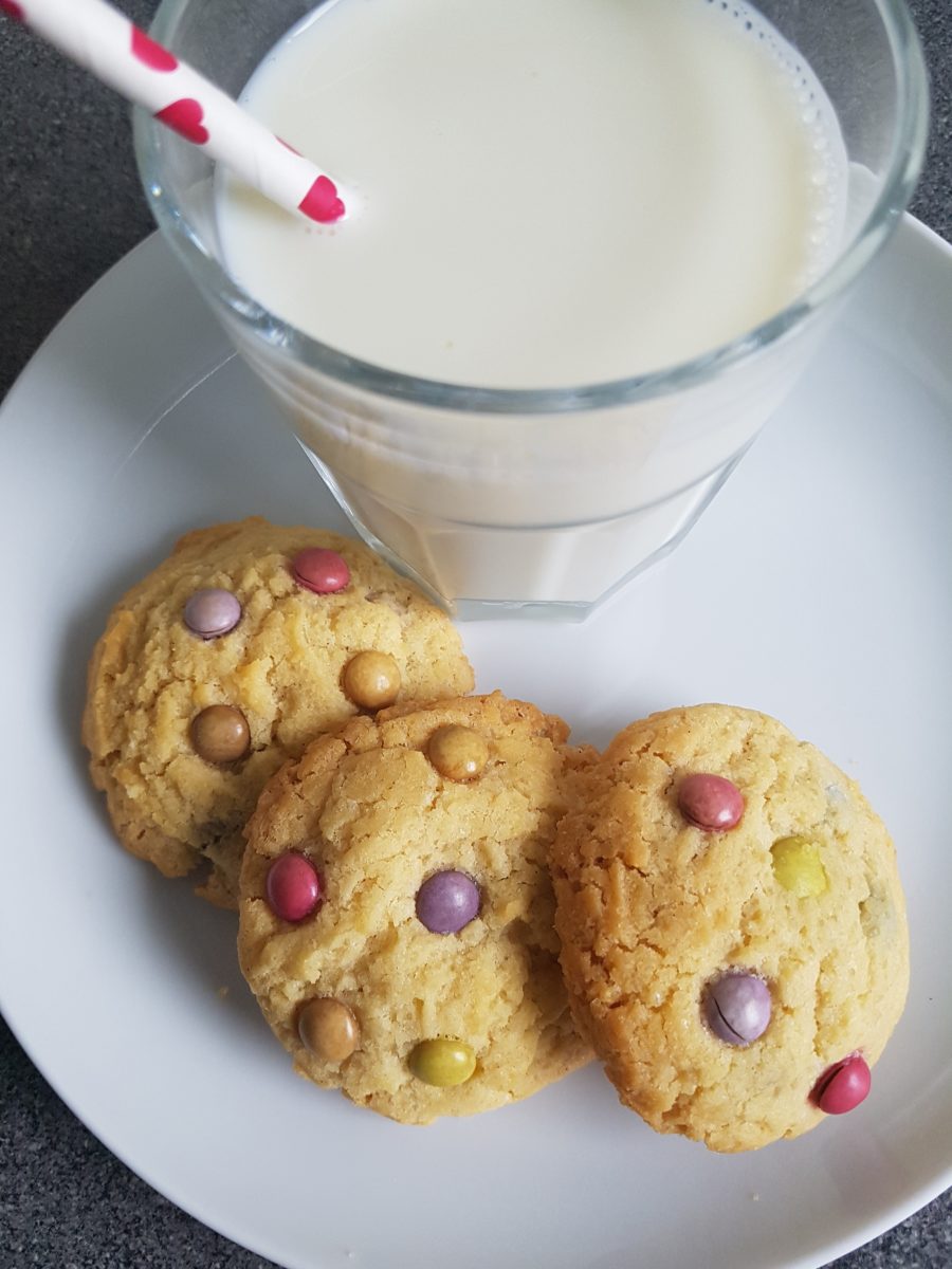 Smarties Cookies