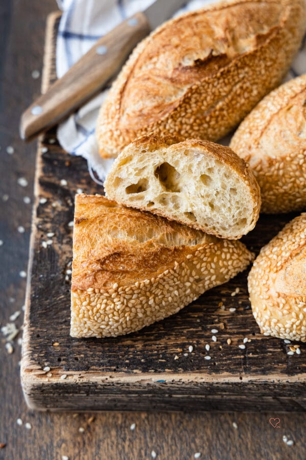 Goldies – Frühstücksbrötchen mit Übernachtgare