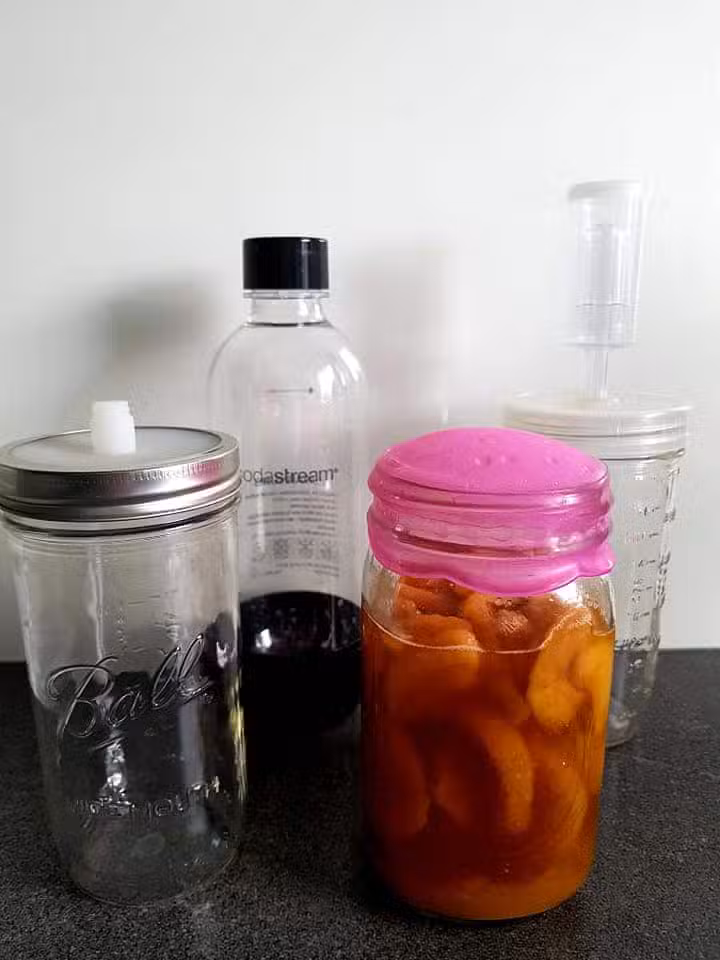 Geeignete Gefäße für Hefewasser / Fermentwasser / Wildhefe