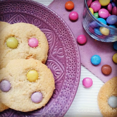 Cookies Rezept mit Smarties: bunte Kekse für Kinder