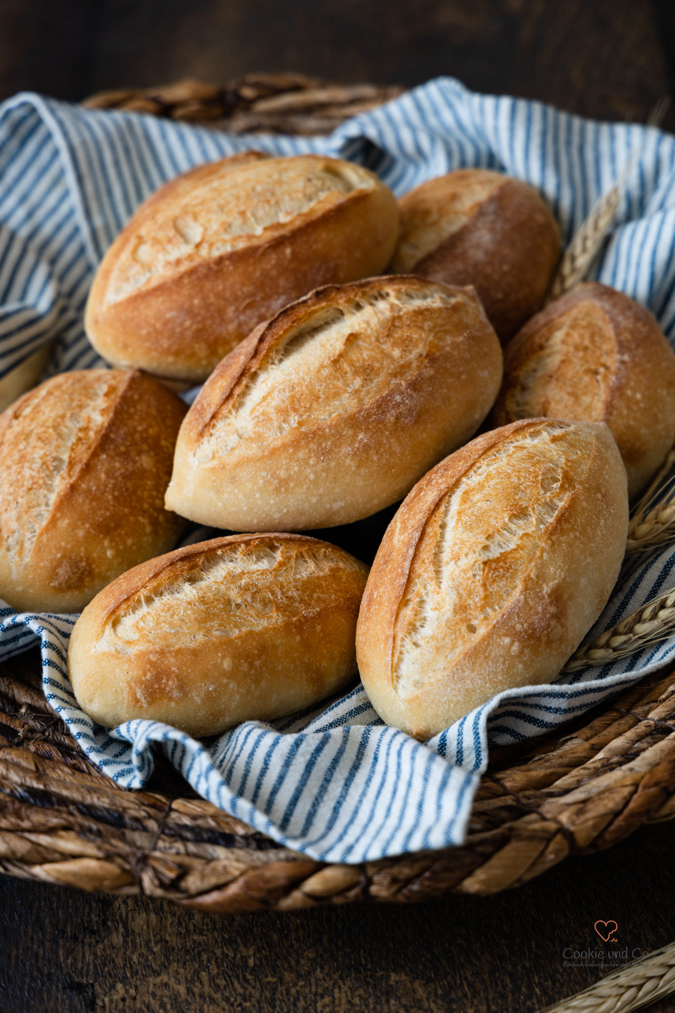 Mailander Schrippen Schnelle Brotchen Mit Wenig Hefe Cookie Und Co