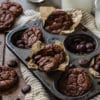 Brownie Cookies mit Sauerteig