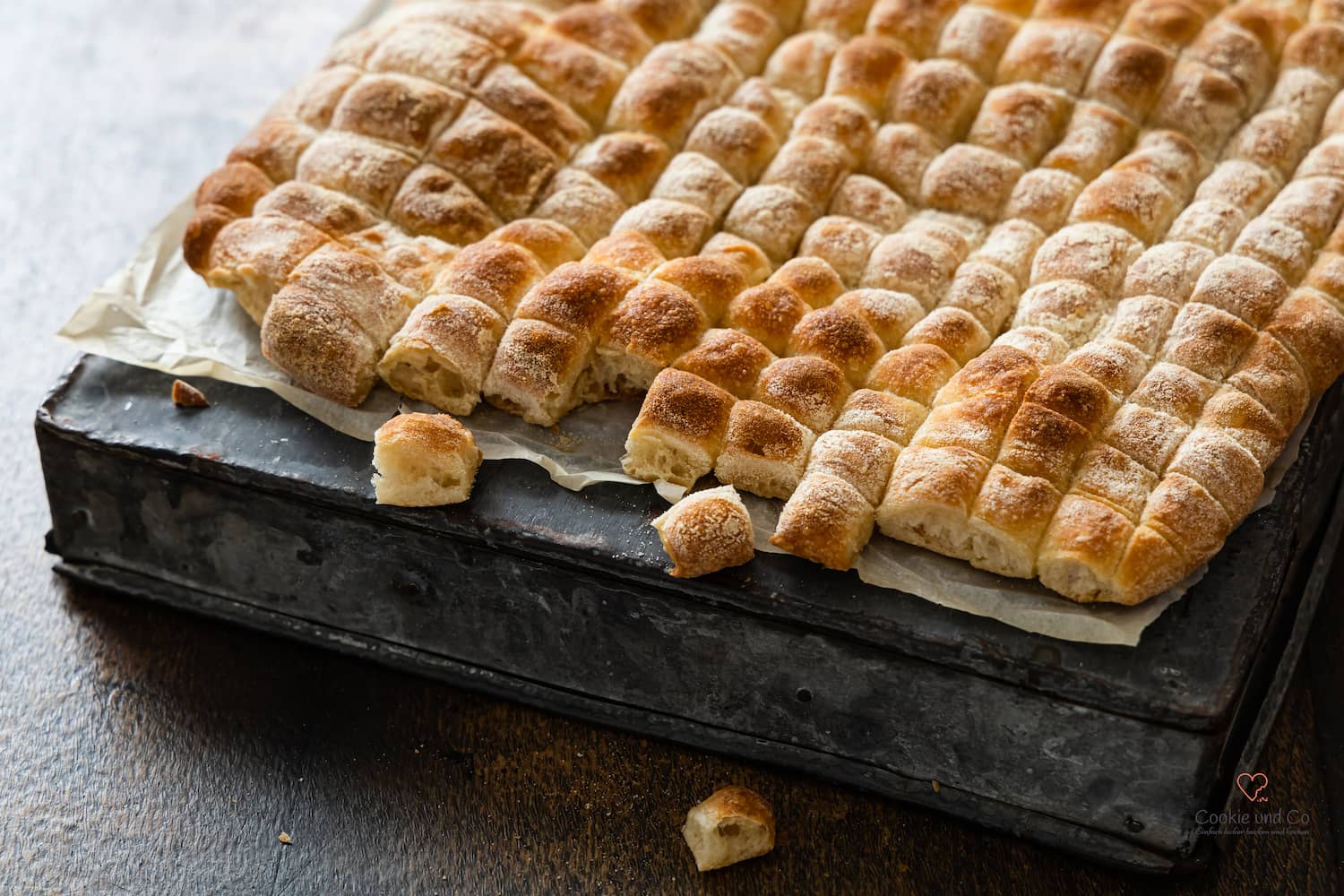 Fonduebrot ohne kneten.