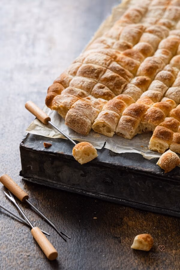 Fonduebrot ohne kneten.