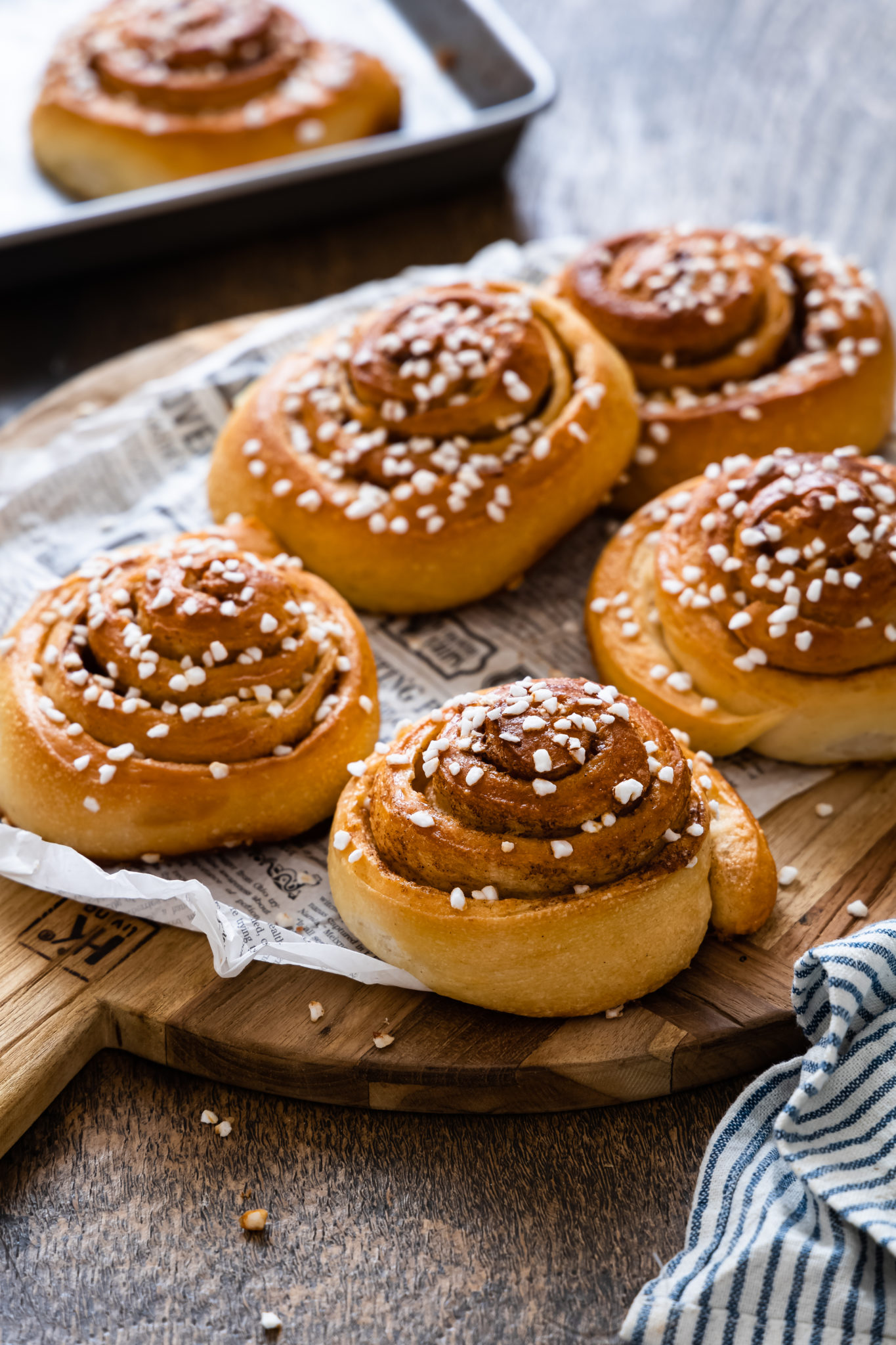 Fluffige Zimtschnecken | Schwedische Kanelbullar