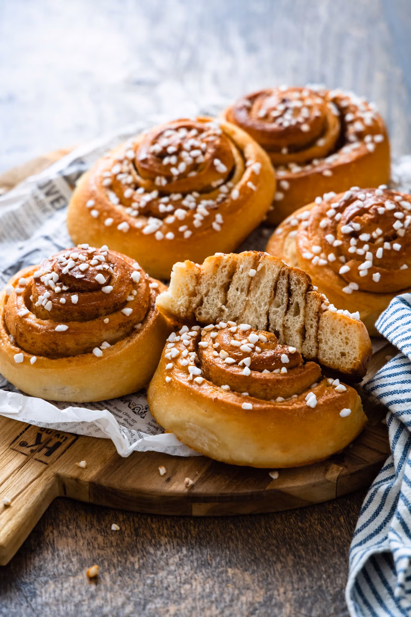 Kanelbullar Rezept: Fluffige Schwedische Zimtschnecken