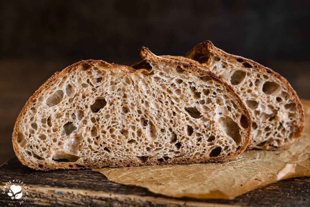 Brot Krume, Porung