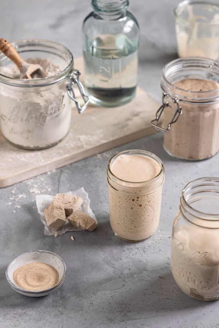 Triebmittel zum Brotbacken.