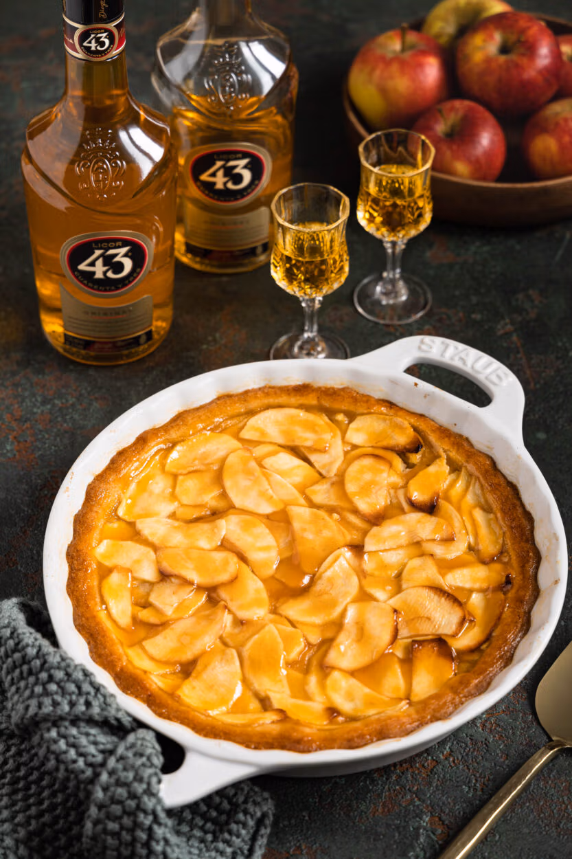 Apfeltarte mit Licor 43