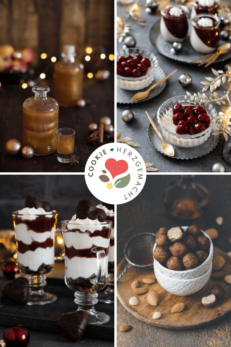 Weihnachts-Desserts und Geschenke aus der Küche