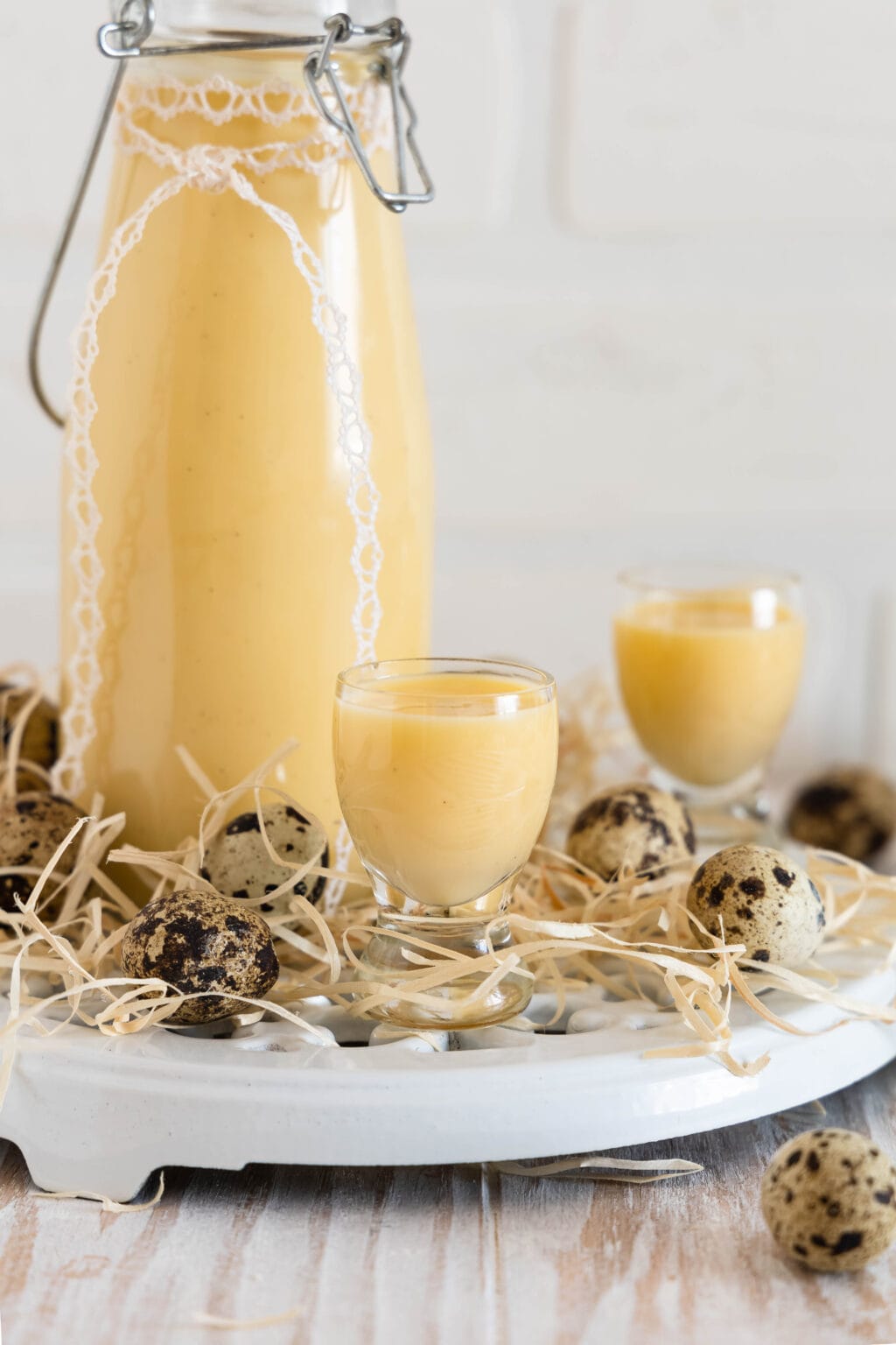 Eierlikör mit ganzen Eiern