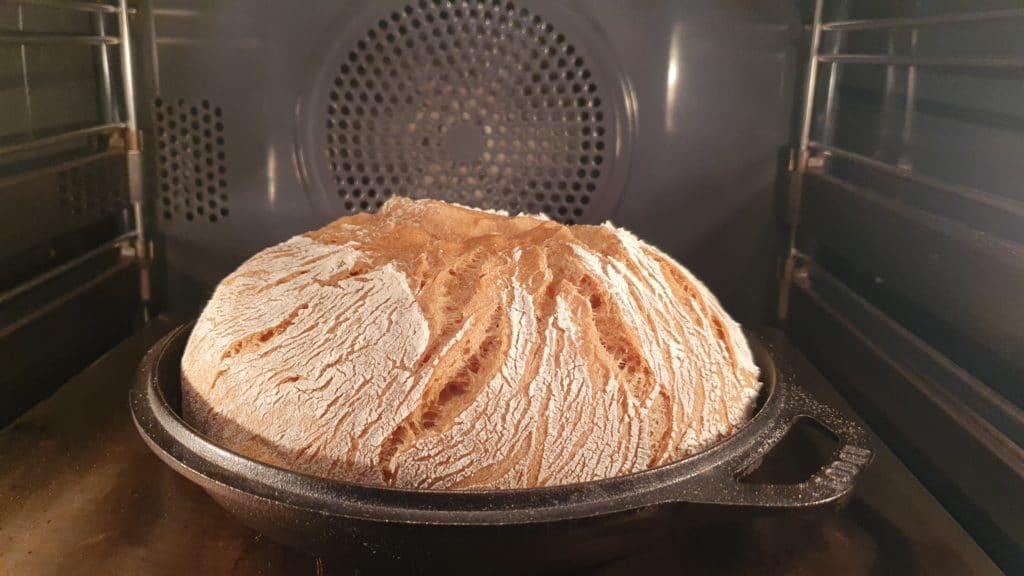 Nach 20 Minuten Backen