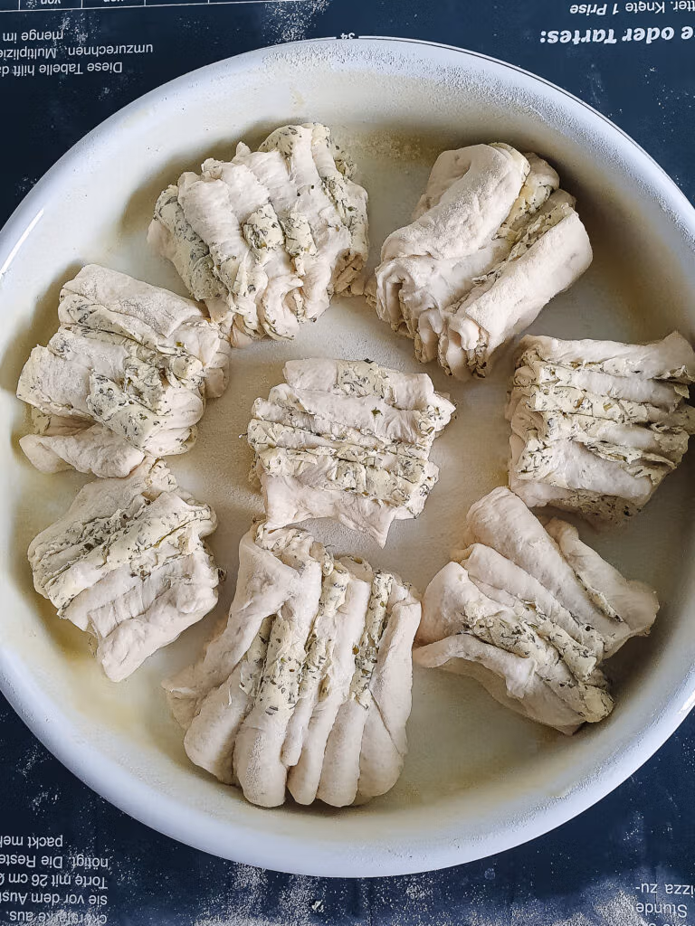 Kräuterfaltenbrot